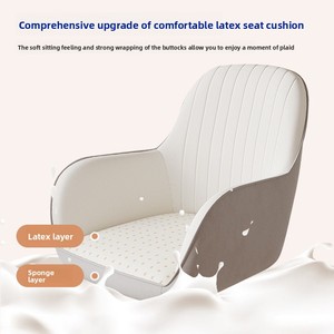 Silla de Oficina Moderna para Computadora, Ergonómica, Giratoria, con Marco de Aleación de Hierro, Silla de Escritorio para el Hogar, Dormitorio, Estudiantes Universitarios, <span class=keywords><strong>Maquillaje</strong></span> - Product Image 5