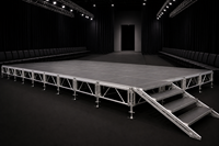 Scène d'événement extérieure en aluminium, scène modulaire portable, scène de concert, église, podium, piste de mariage, plate-forme de scène