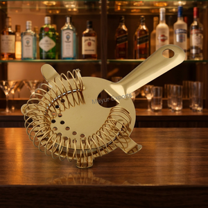 Colador de Barra de Acero Inoxidable de Lujo Ecológico de Primera Calidad, Herramienta Esencial para Cualquier Bartender Profesional, 200 mm, Restaurante - Product Image 3
