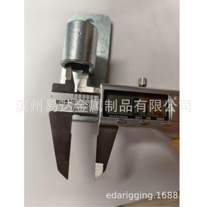 Bisagra de hierro galvanizado de 16 mm, paquete individual, apertura de 180 grados, diseño industrial para puertas de madera y vallas - Product Image 4