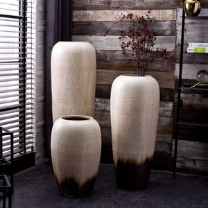 <span class=keywords><strong>Pavimento</strong></span> <span class=keywords><strong>in</strong></span> piedi di grandi dimensioni vaso di ceramica per Hotel Clubhouse campione di stanza oggetti decorativi e arredi morbidi - Product Image 2