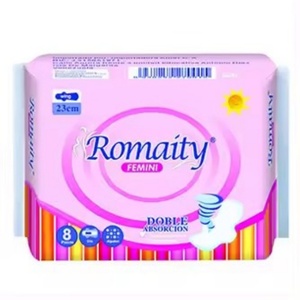 Toalla Sanitaria Desechable Femenina de Alta Calidad, Ultrafina, Transpirable, con Diseño de Alas, de Algodón Suave, Súper Absorbente, para Uso Nocturno, China - Product Image 6