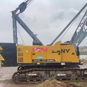 2018 para Sany SCC600 60T, grúa sobre orugas usada, hermosa máquina con buenas condiciones de trabajo, los componentes del núcleo incluyen motor G - Product Image 4