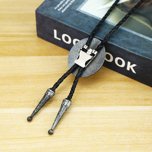 Western Cowboy Bolo Tie Collier Hopi Totem Transport Collier Style Rétro - Product Image 3