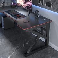 Bureau de jeu et d'ordinateur autoportant réglable en aluminium, moderne, minimaliste, de luxe, écologique, pour chambre à coucher - Grande Vente