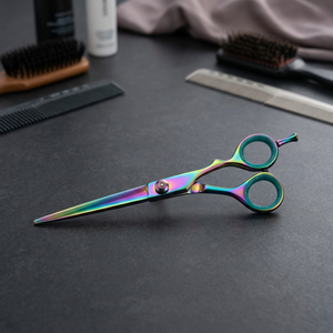 Pet grooming scissors multi titanium coated - Product Image 3