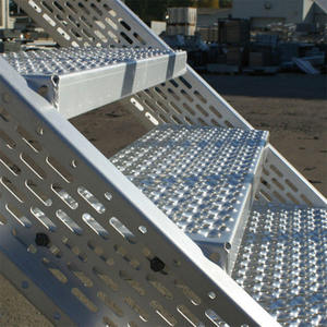 Grille de plancher perforée robuste en acier au carbone et acier inoxydable, à maille plate, antidérapante, pour ateliers, durable - Product Image 4