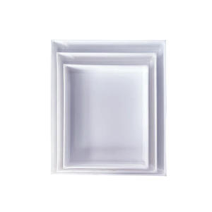 Laboratory <b>Plastic</b> Tray Square Lab Reagent Spill‑Proof Tray Chemical <b>Storage</b> Tray for Lab <b>Bench</b> Use - Product Image 5