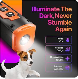 Repelente Ultrasónico Recargable para Perros, Dispositivo Antiladridos para Entrenamiento de Perros, Equipo de <span class=keywords><strong>Control</strong></span> de Ladridos - Product Image 4