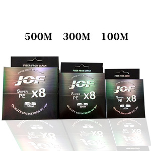 Lenza da Pesca Intrecciata MEIRUN X8 300M, 8 Fili, 15-100LB, Multicolore, Multifilamento, per Acqua Salata, Linea PE - Product Image 2