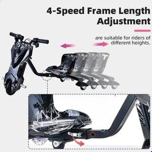 Kids and Adults Mini Electric Drift <strong>Scooter</strong> Toy 3 Wheel Electric Drifting <strong>Scooter</strong> Kids Drift Trike <strong>Scooter</strong> - Product Image 2