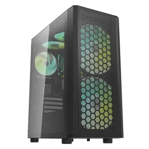 Darkflash DK360 big fans gaming desktop computer cases & towers fan rgb matx casing shell case e-sports atx pc computer cases