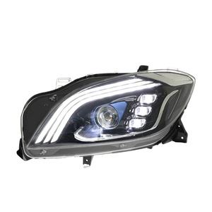 For 12V ML <b>Headlight</b> Assembly W166 Modified Style <b>LED</b> Lens Daytime Running Light Flowing for 12-15 12V <b>LED</b> <b>Headlight</b> Assembly fo - Product Image 3