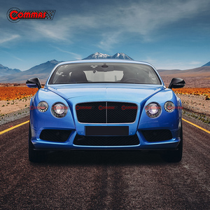 ชุดแต่ง Bentley Continental GT รุ่น V8S สไตล์คาร์บอนไฟเบอร์ ประกอบด้วยลิ้นกันชนหน้า สเกิร์ตข้าง ลิ้นดิฟฟิวเซอร์หลัง อะไหล่รถยนต์ - Product Image 1