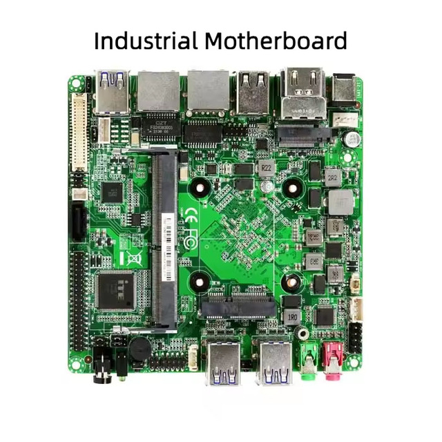 Factory Direct X86 120x120Mm Mainboard Fanless J4125 Ddr4 2HD-MI LVDS M.2 Wind10 Wind11 Linux Mini Computer Nano Itx Motherboard