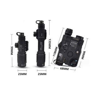 ไฟฉายยุทธวิธี <span class=keywords><strong>PEQ</strong></span> <span class=keywords><strong>15</strong></span> เลเซอร์สีแดง แสงสีขาว แสงอินฟราเรด M600C M300A ไฟฉาย LED อลูมิเนียม สำหรับล่าสัตว์กลางแจ้ง ไฟชี้เป้าหมาย ไฟส่องสว่างสำหรับนักสำรวจ - Product Image 4