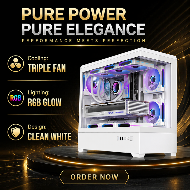 Factory Direct Wholesale OEM PCCases ATX MicroATX Mid Tower Steel Computer Case Supports 430mm GPU 9*120mm Fans USB3.0 HD Audio