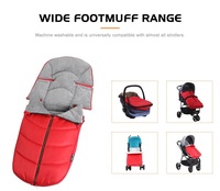 Poussette imperméable, confortable et chaude avec contrôle de la température, couvre-pieds pour bébé, hiver