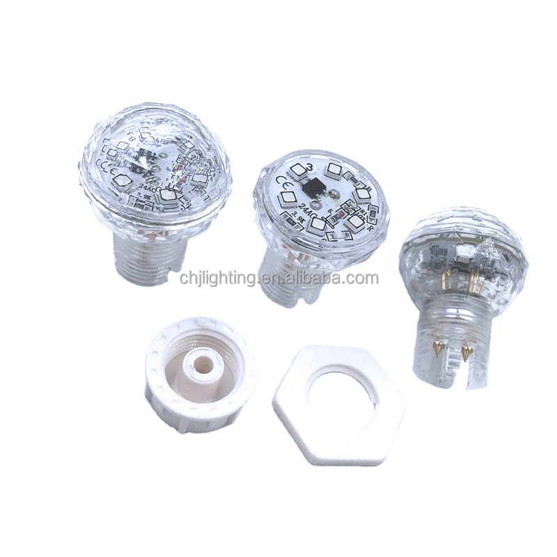 34mm Automatic Led Point Light AC24V Led Funfair Pixel Light for Amusement Park Rides