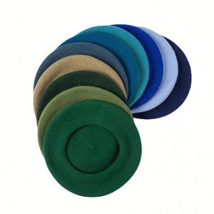 หมวกเบเร่ต์ขนสัตว์ขนาดใหญ่ไซส์ L สำหรับฤดูใบไม้ร่วงและฤดูหนาว ดีไซน์เรียบง่าย แฟชั่นทันสมัย เหมาะสำหรับผู้ชายและผู้หญิง ให้ความอบอุ่น มีสไตล์ ใช้ได้ทั้งงานปาร์ตี้และในชีวิตประจำวัน - Product Image 4