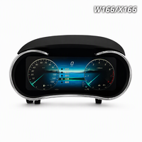 Affichage numérique du cockpit Benz W166 X166, 10,25 pouces, CarPlay sans fil, Android Auto, garantie de 18 mois pour la mise à niveau/rétrofit des Mercedes