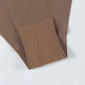 Nouveau style européen et américain, culotte <span class=keywords><strong>string</strong></span> respirante sans couture en soie glacée, nylon et coton, taille basse, grande taille pour femme - Product Image 4