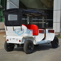 Auto Eléctrico Clásico Zhenda con Certificación CE, 2-5 Asientos, Autonomía de 100 km, 60 km/h, Construcción de Acero Q235B, Precio Bajo, Transporte Especial