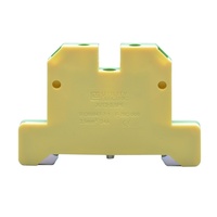 Connecteur de fil de terre à vis électrique UTL 24A borniers à rail din utilisés dans un placard électrique 2.5mm2