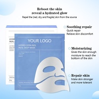 Masque Facial Hydratant Nuit au Collagène, Vitamine C, Rétinol et PDRN, à Base de Plantes, Acide Hyaluronique, Anti-rides et Raffermissant, ODM