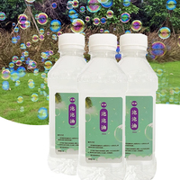 Huile de machine à bulles de haute qualité pour emballage liquide à bulles de fête de mariage 350ml