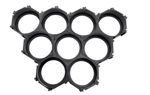 21700-Zellen-Batteriehalter Waben-Lithiumbatteriehalterungen ABS-Fahrrad-Zellenhalter 3P 4P 5P 6P 10P 13P 18650-Batteriehalter - Product Image 6