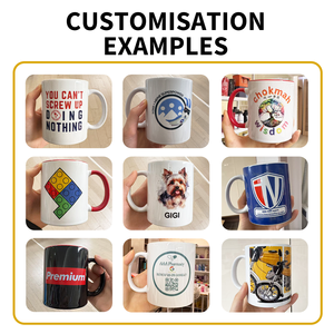 ZREGGUR Customizable Ceramic Blank <strong>Mug</strong> 11 Oz 350ml 15oz White Porcelain Brand <strong>Coffee</strong> Cup With Printed Logo For Promotional Gift - Product Image 6