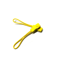 Tirettes de fermeture éclair en plastique/PVC avec logo personnalisé en relief, finition sans nickel, couleur et taille personnalisées