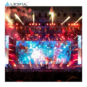 P2.98 Event Evening Setup Stage Background Slim Rental LED Display 3840Hz Rental LED Display For Conference