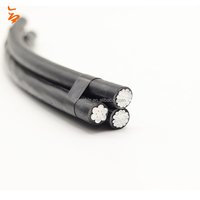 Câble de service d'isolation UV-XLPE 600/1000V 2x50+NA25mm2 Câble de phase ABC