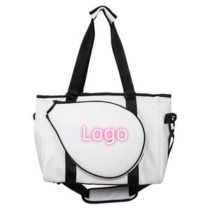 Sacs fourre-tout pour femmes avec logo personnalisé en gros, sacs à bandoulière, sacs de tennis personnalisés, sacs de sport matelassés, sacs à main pour balles de sport, sacs de pickleball matelassés - Product Image 1