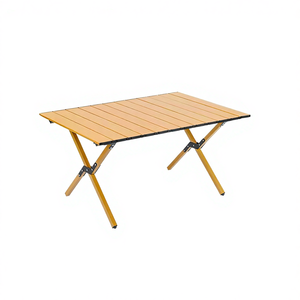 <span class=keywords><strong>Table</strong></span> de camping pliable en alliage d'aluminium portable pour pique-niques en plein air et voyages - Mobilier toutes saisons pour l'industrie aérospatiale - Product Image 2