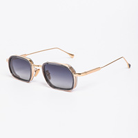 Lunettes de soleil rectangulaires polarisées TAC à verres dégradés en métal, style rétro classique, nouvelle mode, vente en gros, modèle MK3251