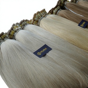 Extensiones de Cabello Humano Virgen Vietnamita al por Mayor, Súper Doble Trama, Liso, Rubio, Negro, Castaño, Colores de Moda - Product Image 1