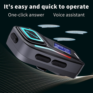 NEEXXT K08S K08H K08 Fone de Ouvido Sem Fio para Comunicação com Microfone para Capacete de Motocicleta Cancelamento de Ruído Display LCD RGB - Product Image 6