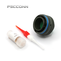 Connecteur d'aviation circulaire professionnel PSCCONN série D38999, JY27467T19B32PN, prise électrique industrielle mâle 30 broches
