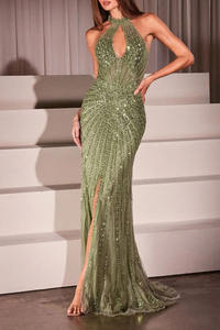 Nuovo lusso Sexy paillettes <span class=keywords><strong>abito</strong></span> <span class=keywords><strong>lungo</strong></span> da ballo indossare <span class=keywords><strong>abito</strong></span> da sera <span class=keywords><strong>lungo</strong></span> celebrità laurea - Product Image 3