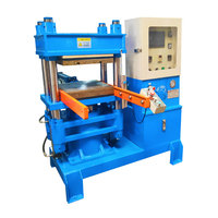 Machine de vulcanisation de caoutchouc de silicone automatique rentable de 100 tonnes presse de vulcanisation de plaque à tête unique de laboratoire