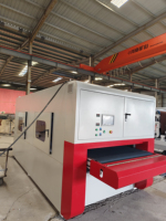 Ponceuse automatique à large bande pour tôle Machine d'ébavurage pour tôle Prix moins cher