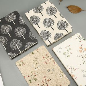 Cuaderno de Mano Juvenil con Cubierta de Papel, Estilo Vintage, Organizador/Planificador Literario, Encuadernación Térmica, Tapa Dura, 128 Hojas - Product Image 5