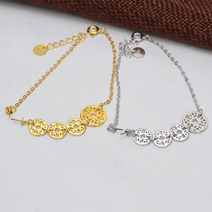 Nouveau bracelet en argent S925 et cuivre à faire soi-même, bijoux de mode pour femmes, charme avec trou pour cordon, accessoire - Product Image 1