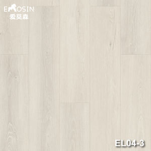 Plancher stratifié en bois MDF HDF 8 mm 12 mm <span class=keywords><strong>super</strong></span> imperméable gris foncé gris noir blanc brillant haute brillance Plancher stratifié gris - Product Image 5