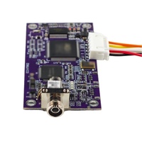 Convertisseur vidéo AHD 1080P + UART TTL SBUS vers fibre optique, monomode FC/UPC, fibre unique, 0-20 km, tension 5V-27V