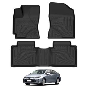 <span class=keywords><strong>Tapis</strong></span> de sol de voiture pour LEVIN 14-18/19+ Noir Latex TPE 3D 5MM Épais Ensemble complet Toutes saisons Personnalisé Anti-usure Anti-rayures - Product Image 1