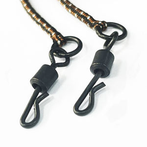 Accessoires de pêche à la <span class=keywords><strong>carpe</strong></span> Prêt Leadcore Émerillons Changement <span class=keywords><strong>rapide</strong></span> Tresse Hooklink Carp - Product Image 3